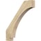 Ekena Millwork 4"W x 26"D x 30"H Imperial Rough Sawn Knee Brace, Douglas Fir BRC04X26X30IMP00RDF - alternate 1